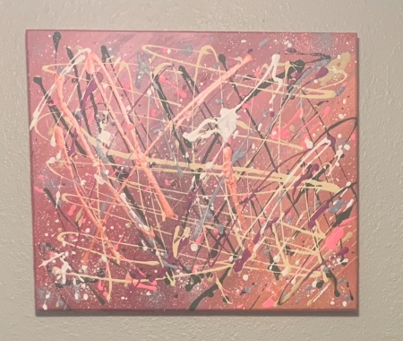 When You Try to Paint Shapes and Fail by artist Martin George